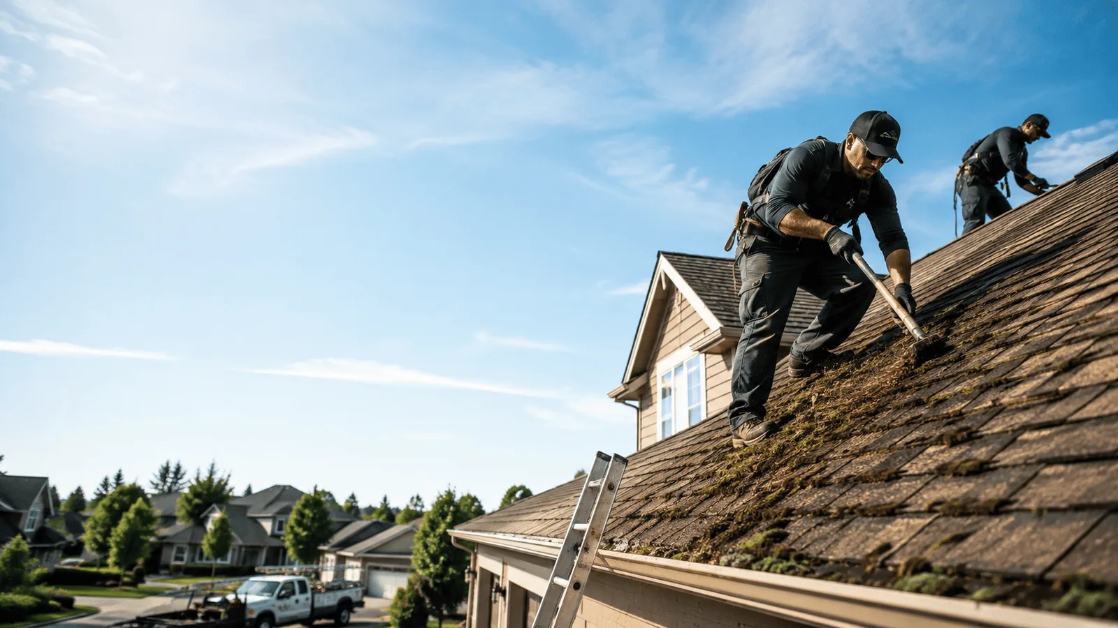 Roof Moss Removal in Moravia, IA near me